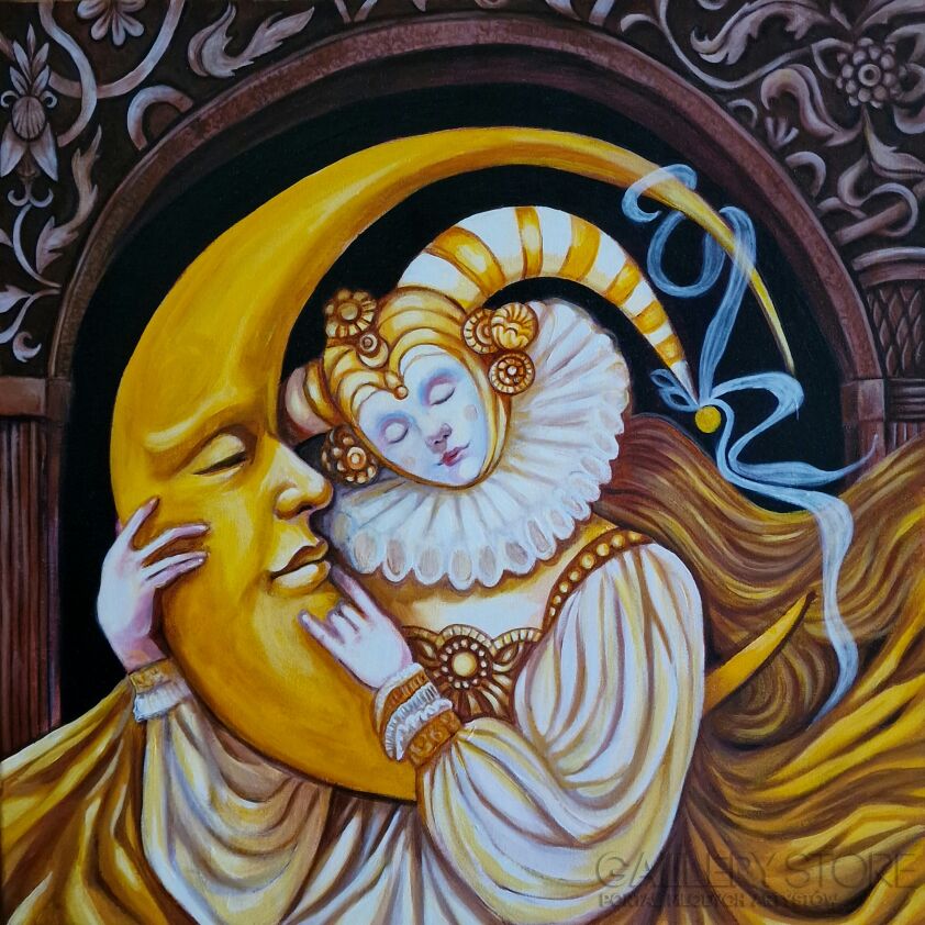 Danuta Kolis-Kołysanka-Akryl