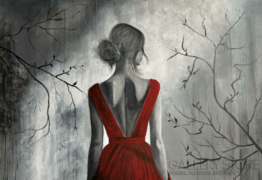 Joanna Piasecka-The last dance of silence-Akryl