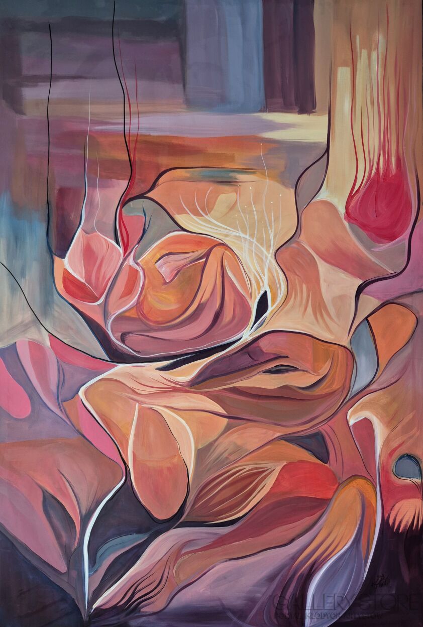 Monika Chomiuk-Florabstractia-Akryl