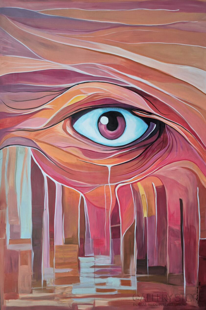 Monika Chomiuk-Piercing Violet Eye-Akryl