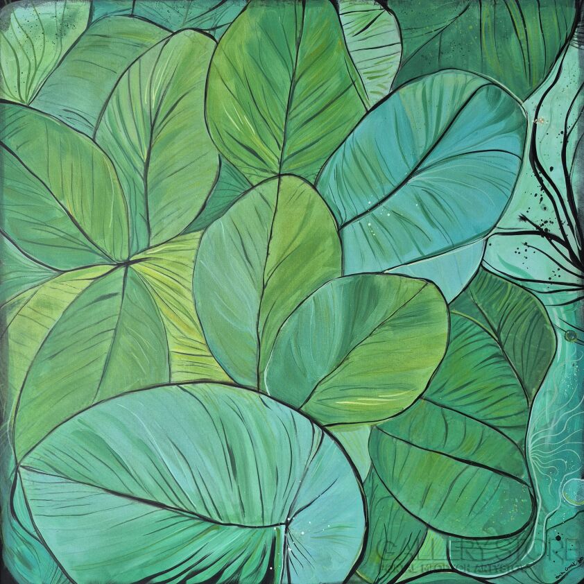Monika Chomiuk-Jungle II-Akryl