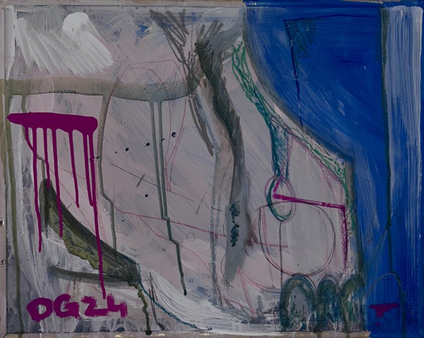 Dominik Gudalewicz-"Untitled" 2024-Technika mieszana