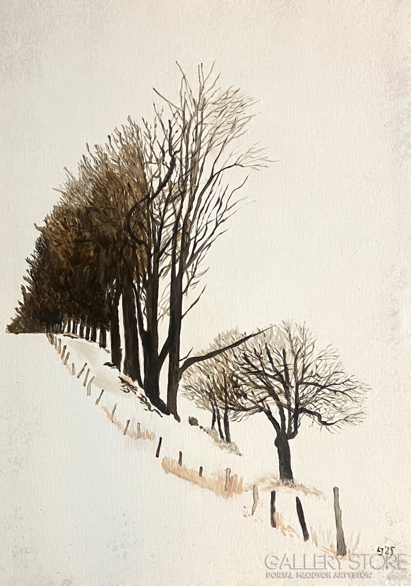 Jan Latocha-Zima-Malarstwo