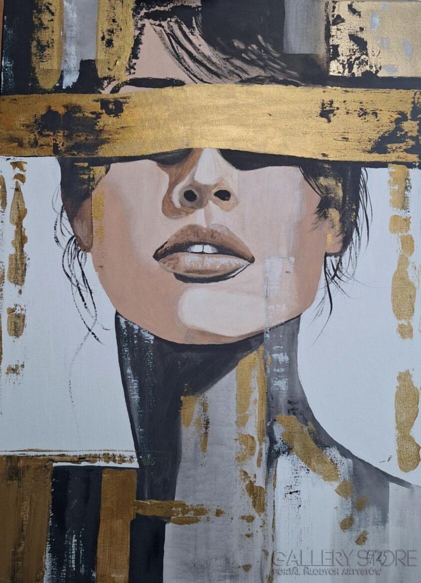 Jan Latocha-Współczesna Temida-Malarstwo