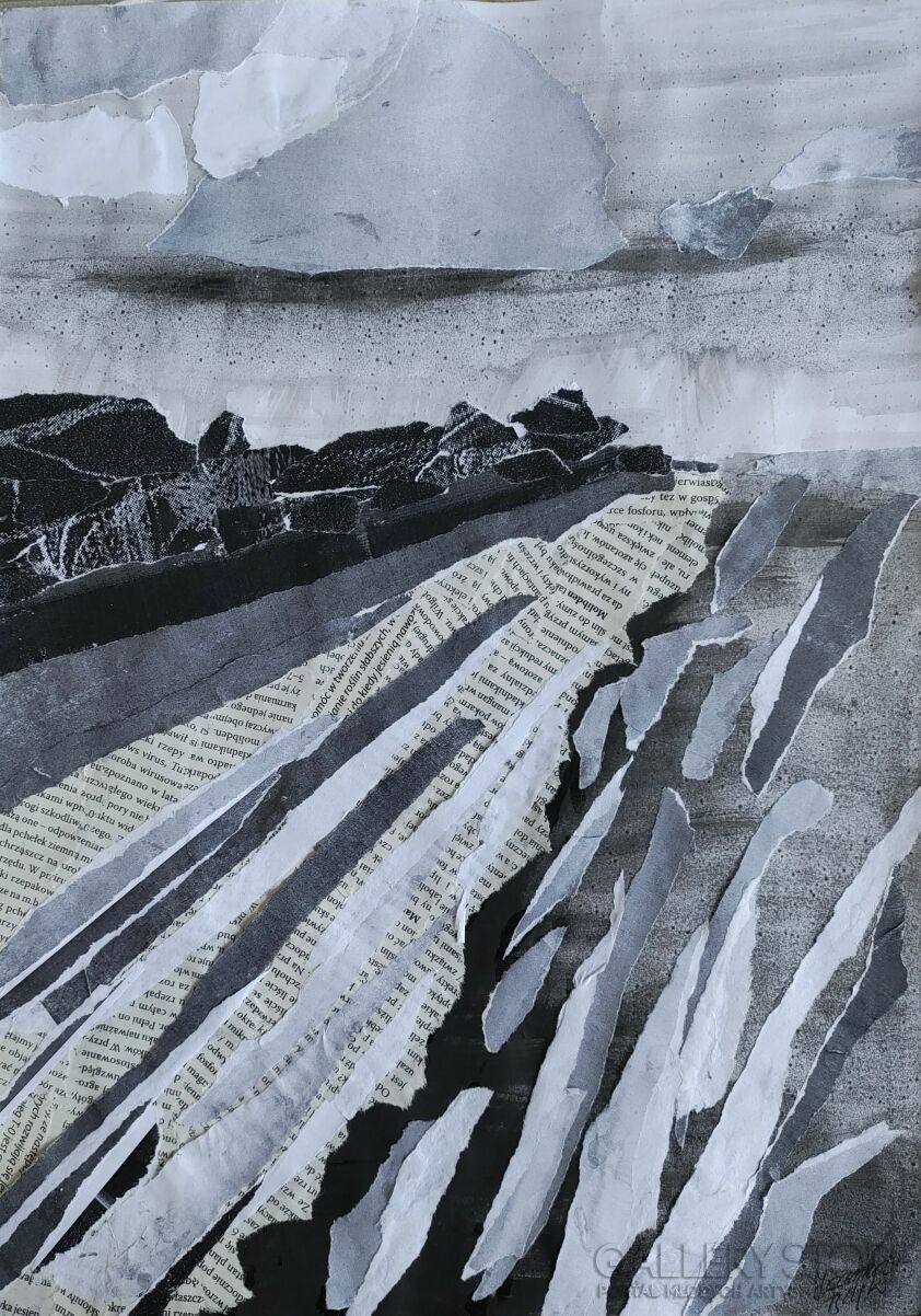 Joanna Frączyk-Zimny brzeg-Malarstwo