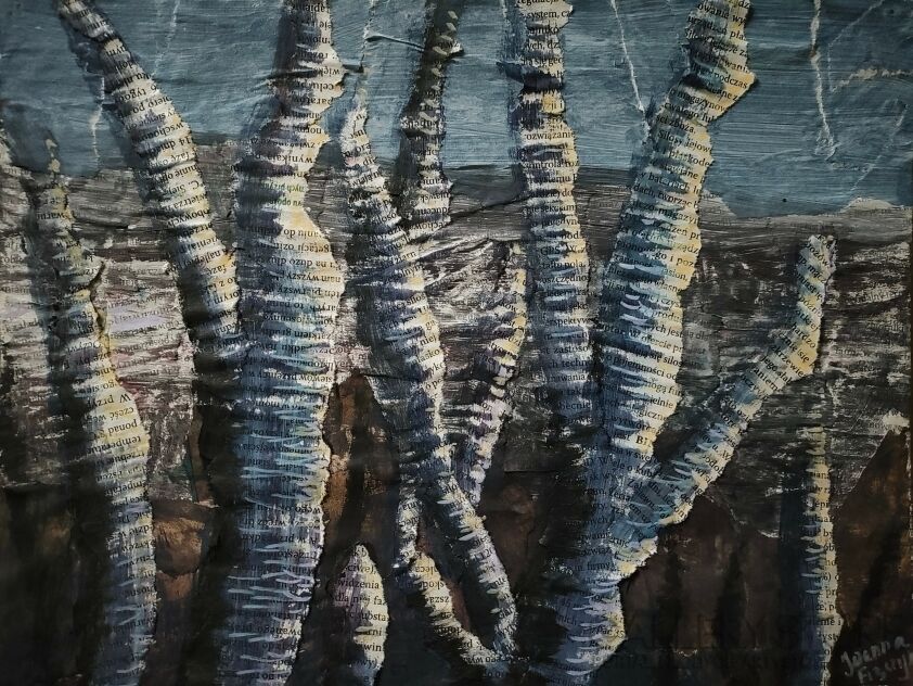 Joanna Frączyk-Drzewa nie mówią, ale rejestrują-Malarstwo