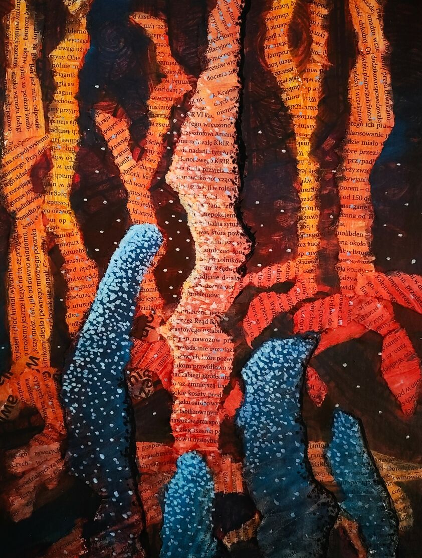 Joanna Frączyk-Symbiotic Textures-Malarstwo