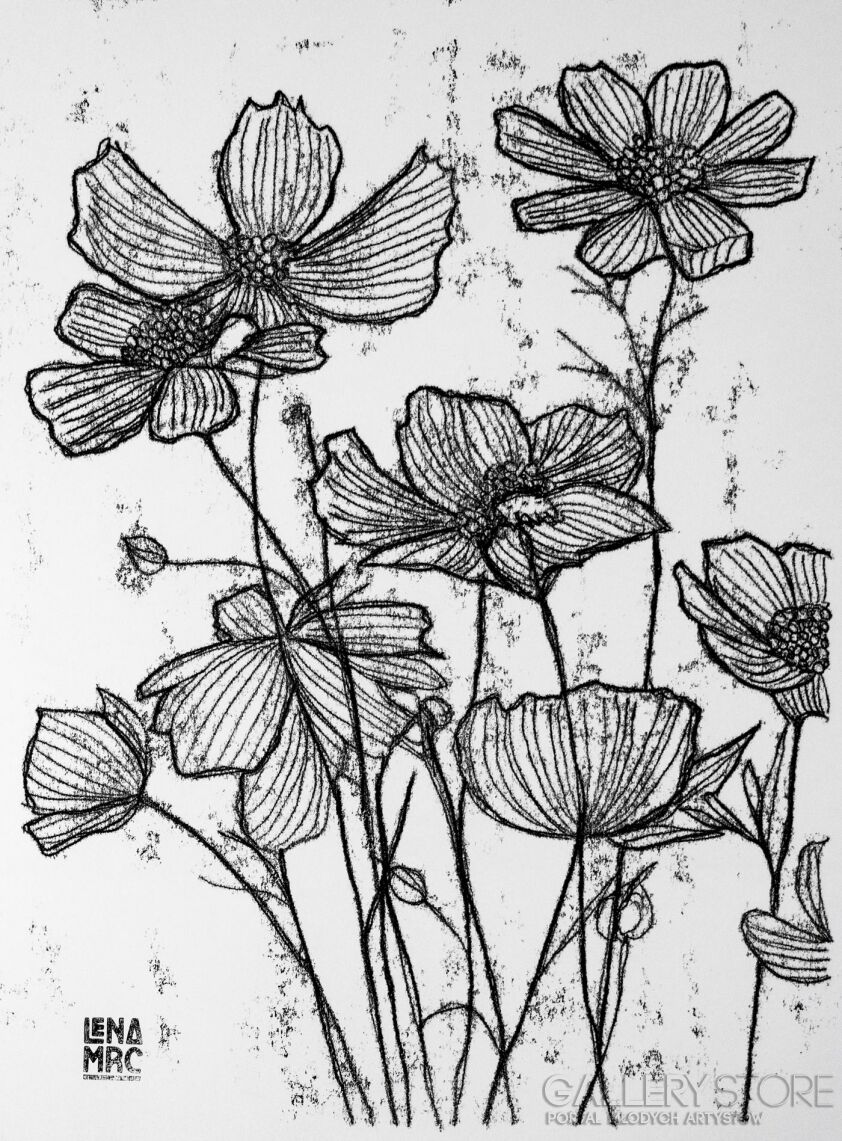 Lena Marc-Kwiaty-Grafiki i plakaty