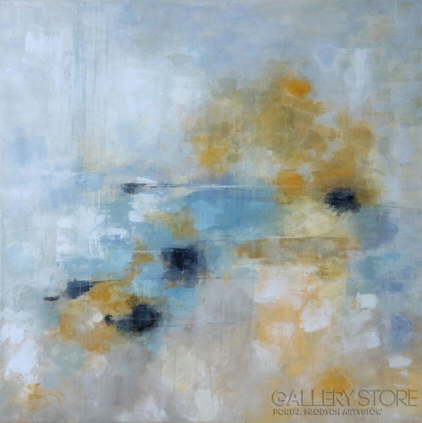 Marta Machowicz-Terra blue-Malarstwo