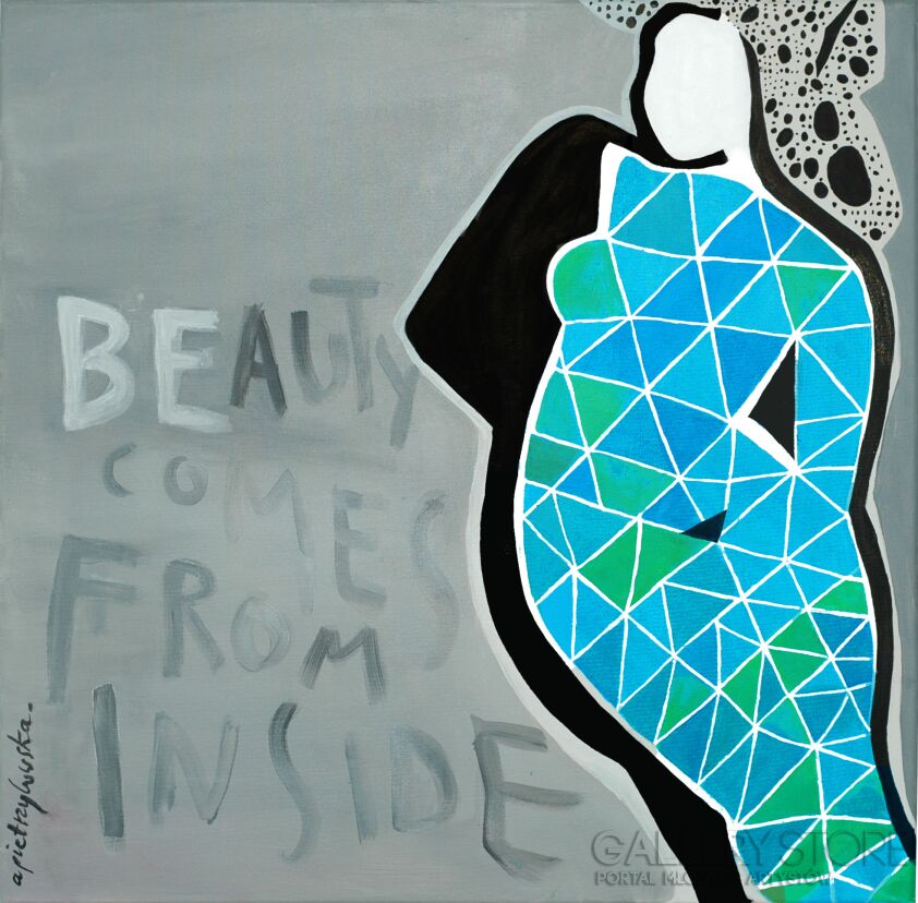 Aga Pietrzykowska-Beauty Comes From Inside-Giclee