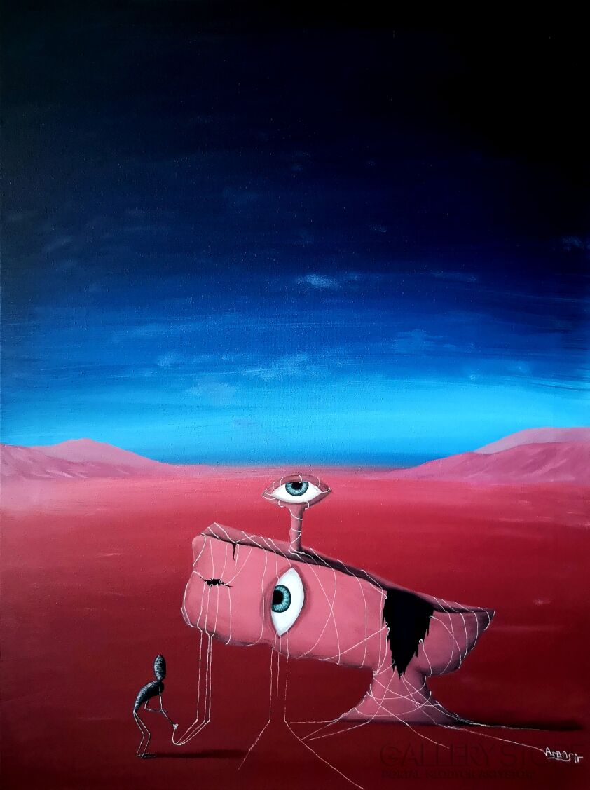 . ASENSIR-Alternative painting No.46-Akryl