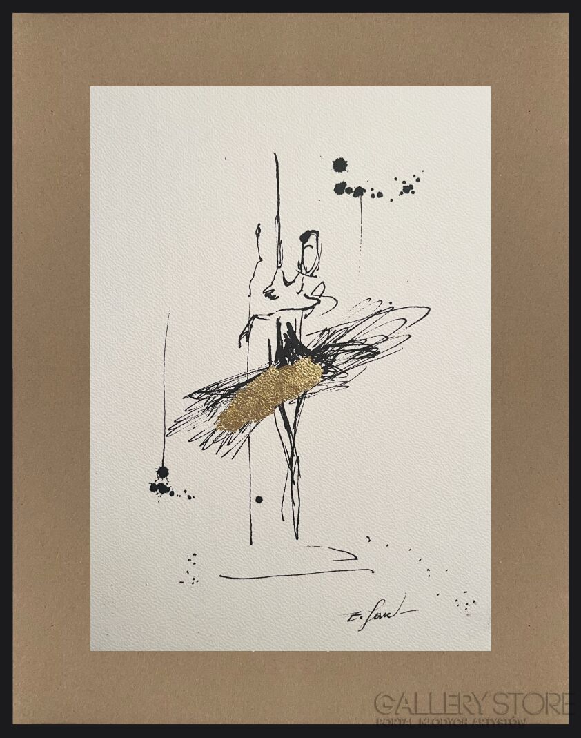 Ewa Jasek-Ballerina G2-Technika mieszana