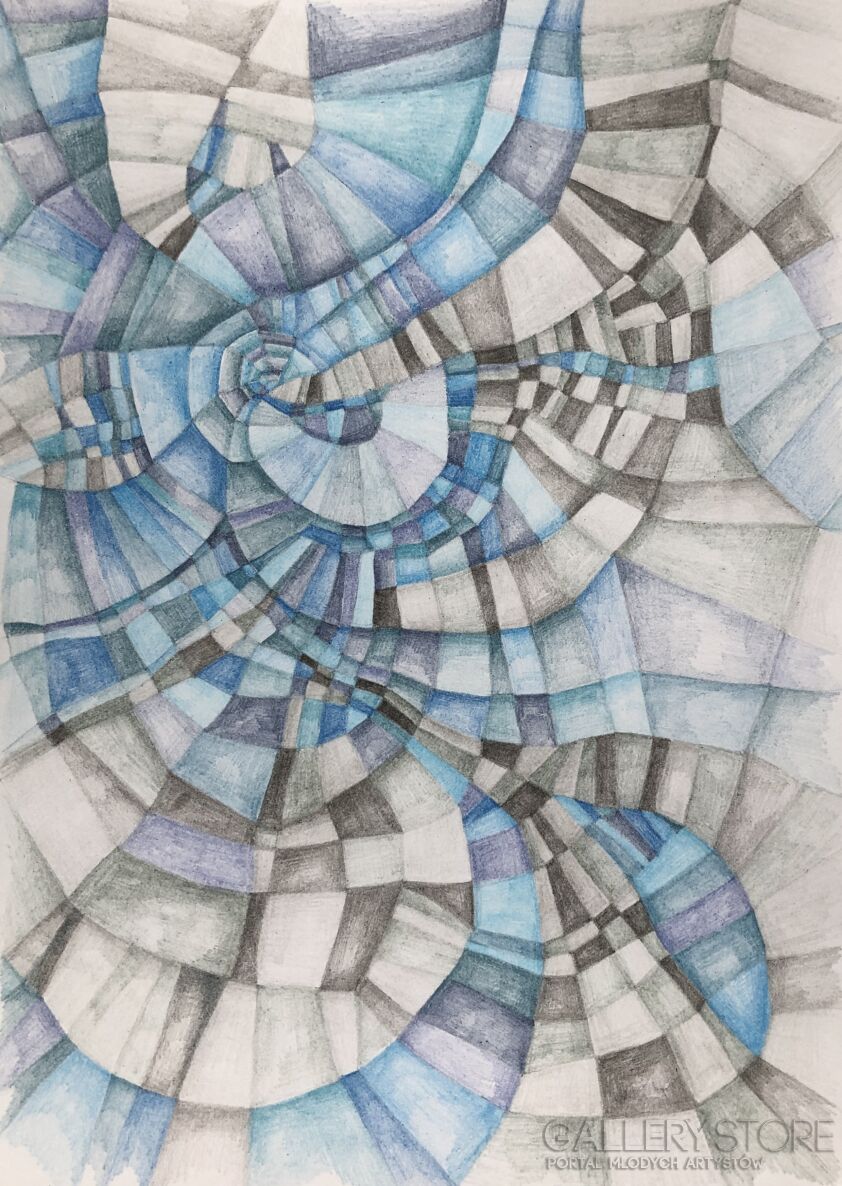 Joanna Wietrzycka-Nature geometry 1-Rysunek
