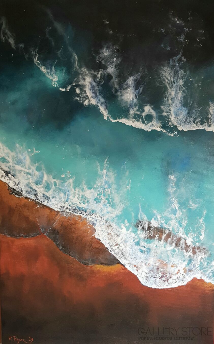 Karolina Majer-Ocean's waves-Akryl