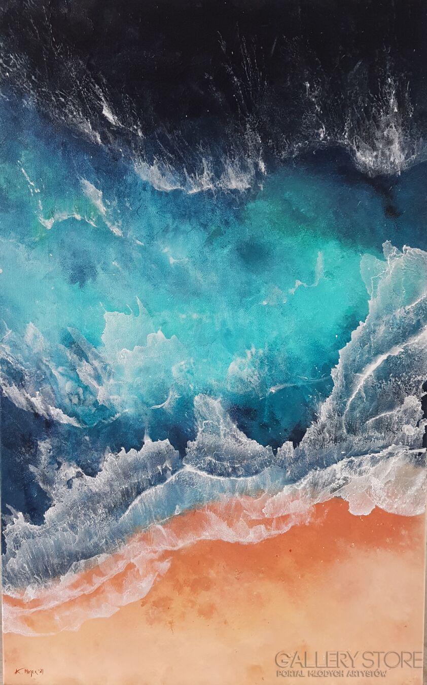 Karolina Majer-Ocean's waves II-Akryl
