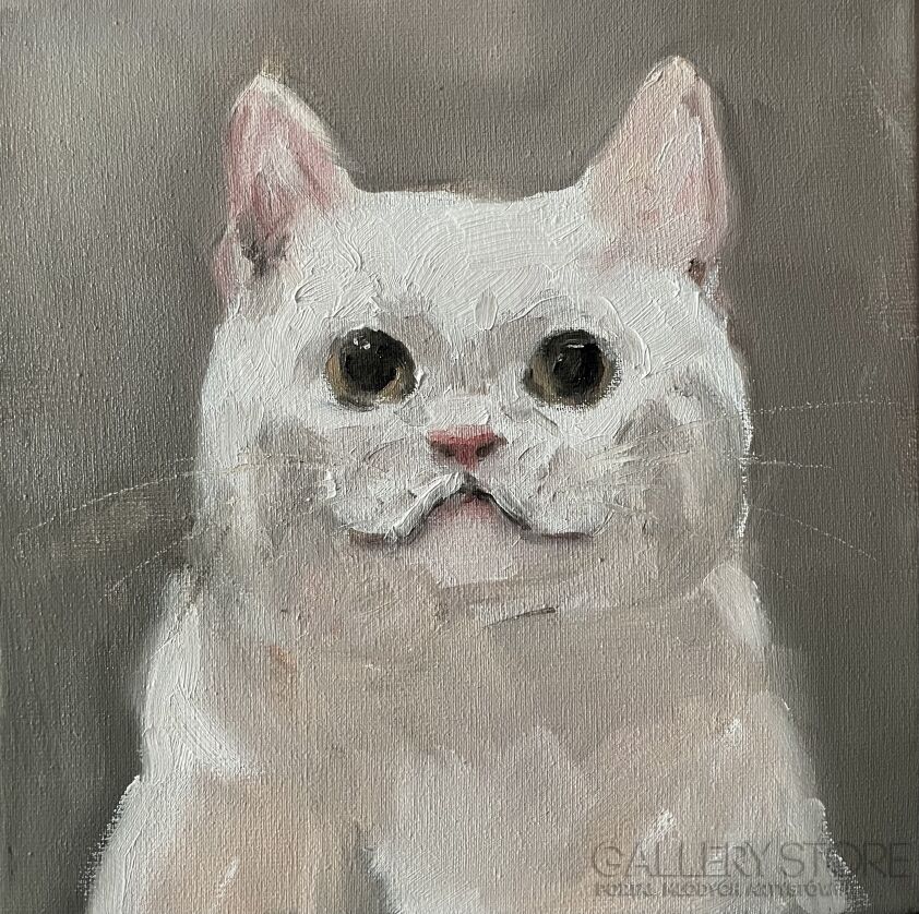 Magdalena Bartocha-Biały kot-Olej