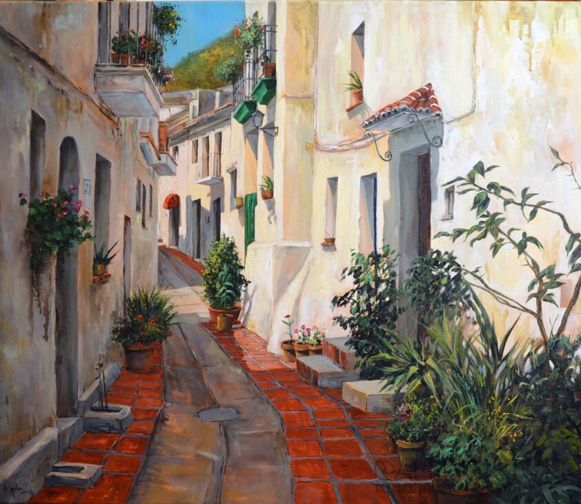 Magdalena  Kępka-Uliczka w Ojen-Olej