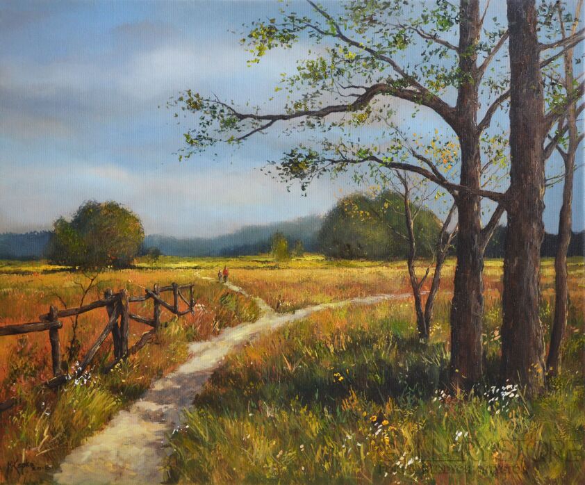 Magdalena  Kępka-Wrześniowe pola-Olej