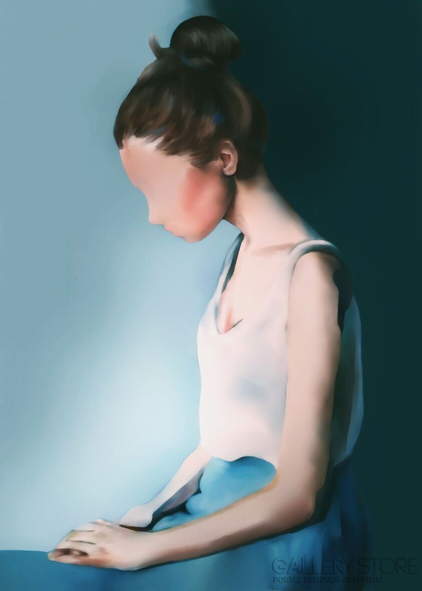Magdalena Sieroń-Blue-Grafika