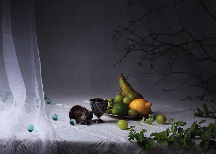 Maggi Megane-Still Life with fruits no2-Fotografia