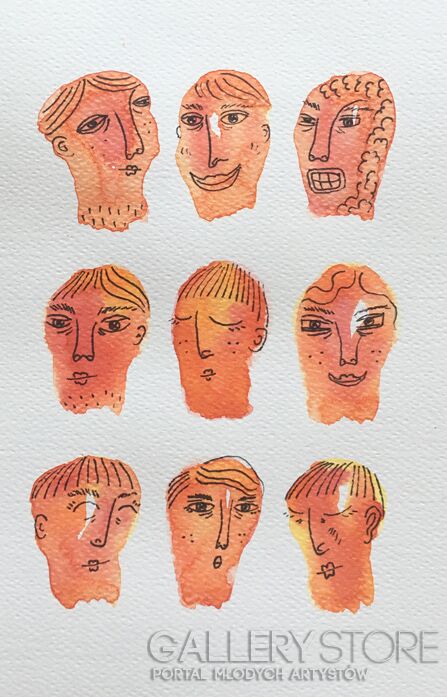 Marcin Waśka-Tysiące twarzy setki miraży 4-Akwarela