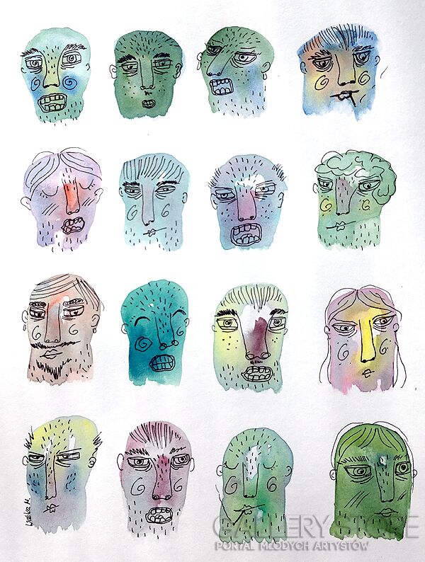 Marcin Waśka-Tysiące twarzy setki miraży 6-Akwarela