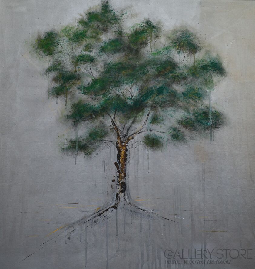 Martyna Wójcik-Drzewo II-Akryl