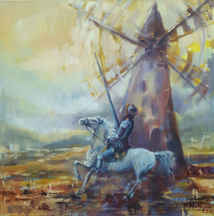 Michalina Derlicka-Don Quixote-Olej