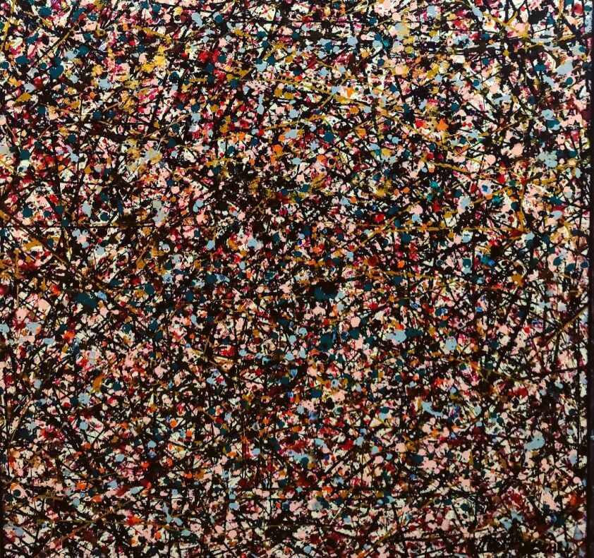 Mira Pürschel -Nocne rozmowy z Jacksonem Pollockiem 02-Akryl