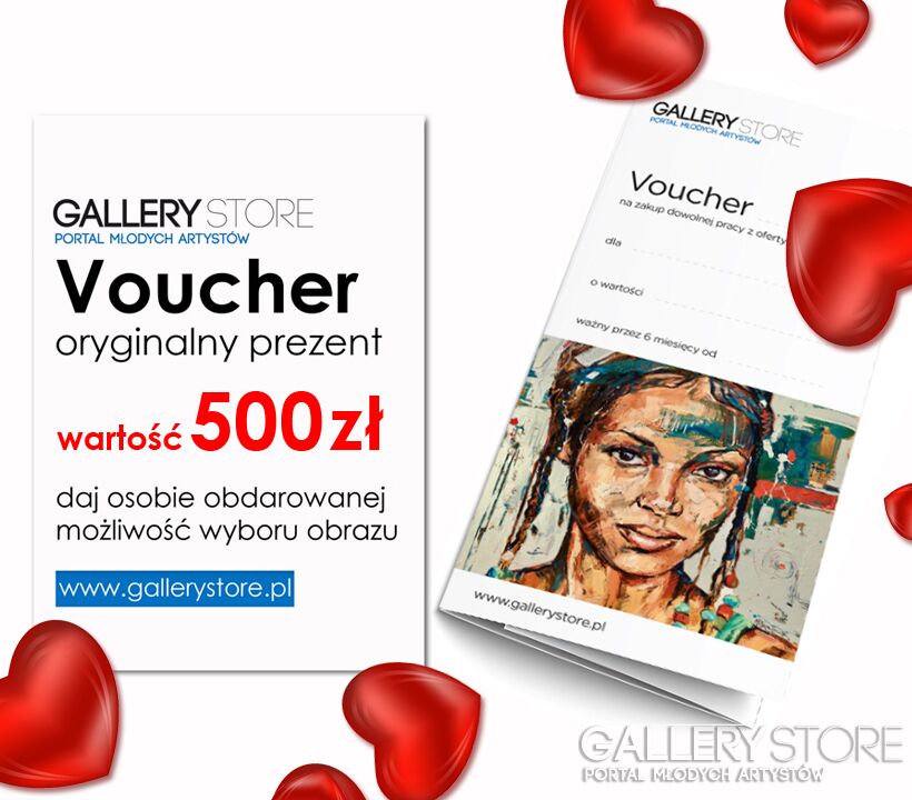 Voucher Gallerystore-Voucher Gallerystore - wartość 500 zł-Olej